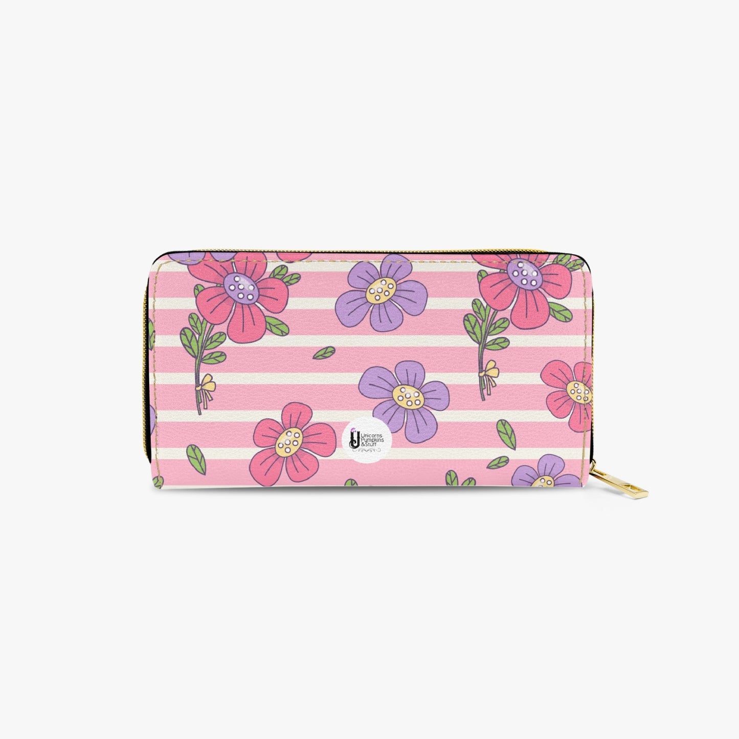 Easter flowers - Long Type Zipper Purse