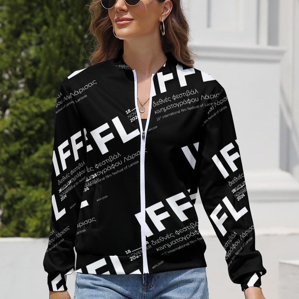 Women's Long Sleeve Zipper Jacket