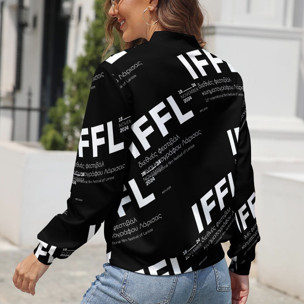 Women's Long Sleeve Zipper Jacket