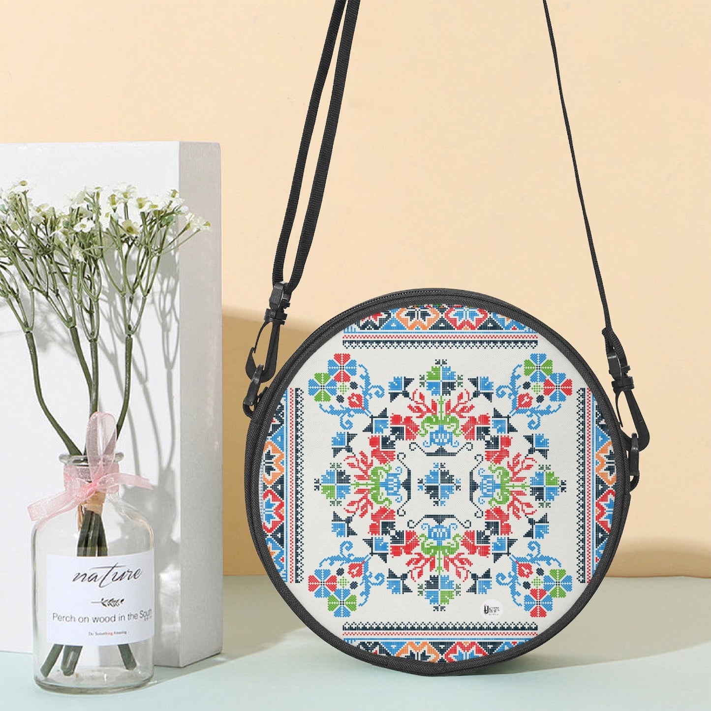 Serious stuff - Round Satchel Bag