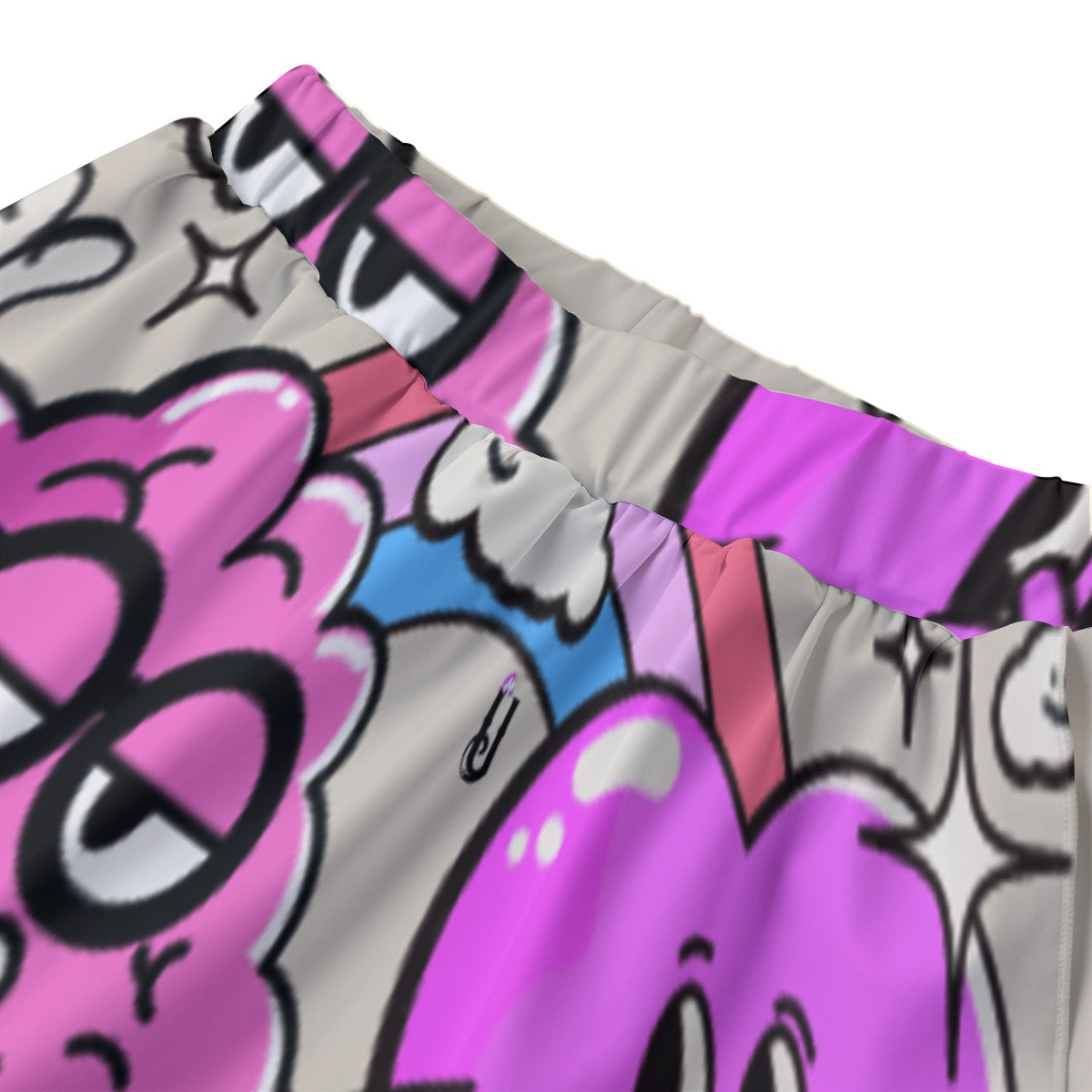 FUNNY PINK FACES WHATEVER // All-Over Print Women's Sports Skorts