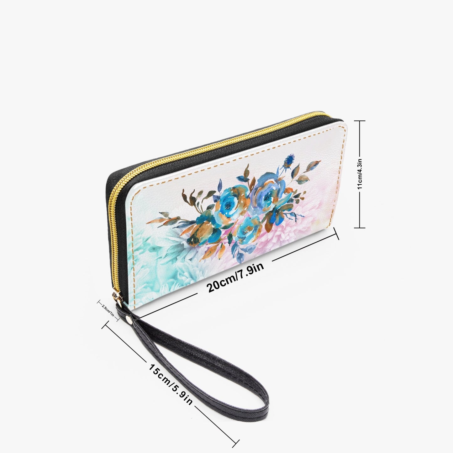 Water colour splash - Clutch Wallet