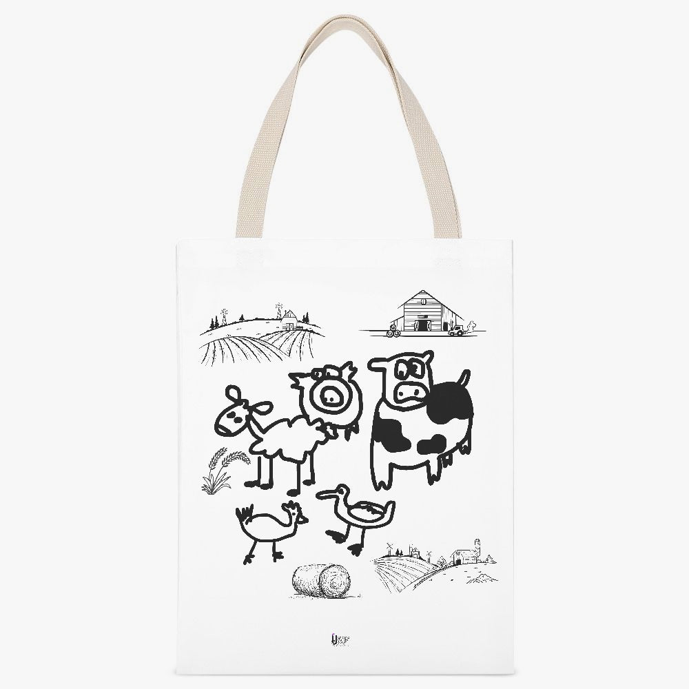 CANVAS Tote Bag - the farm