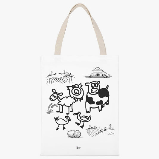 CANVAS Tote Bag - the farm