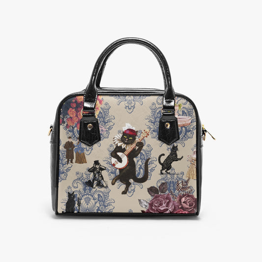KAKOFONIX cat Leather Saddle Bag