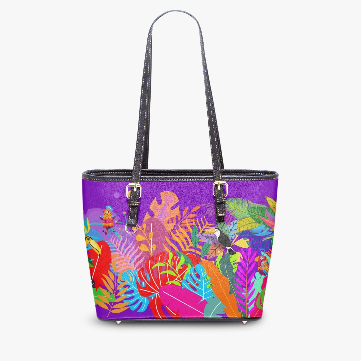 Ta tsonia ths zouglas - Medium Leather Tote Bag for Women