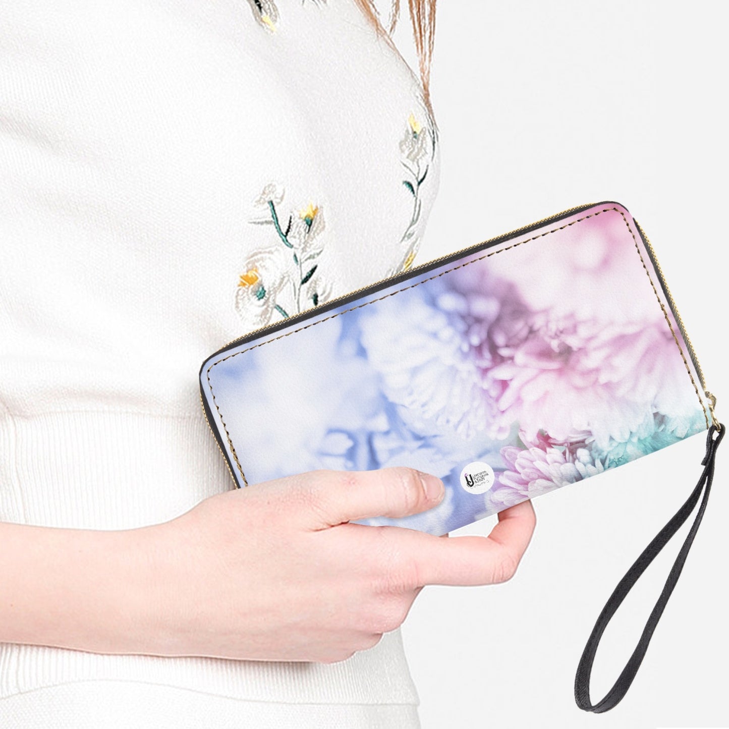 Water colour splash - Clutch Wallet