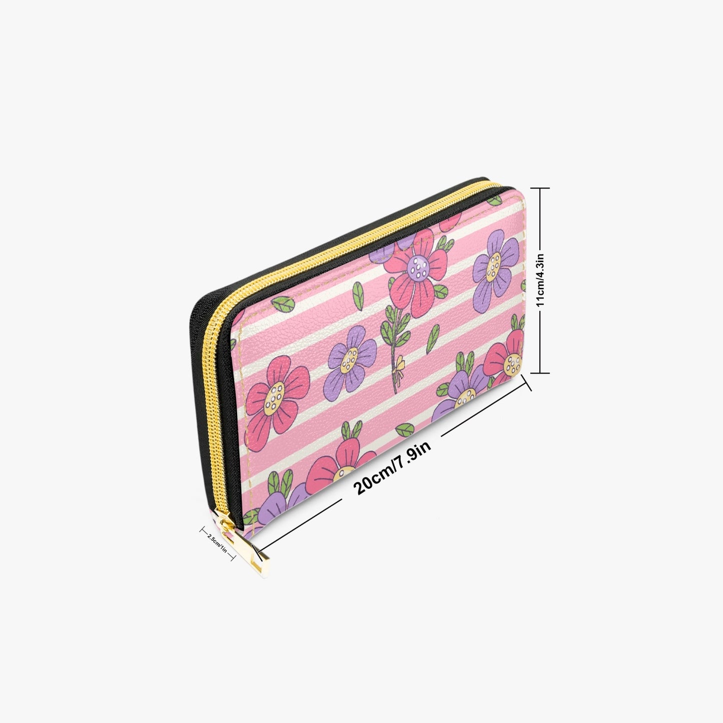 Easter flowers - Long Type Zipper Purse