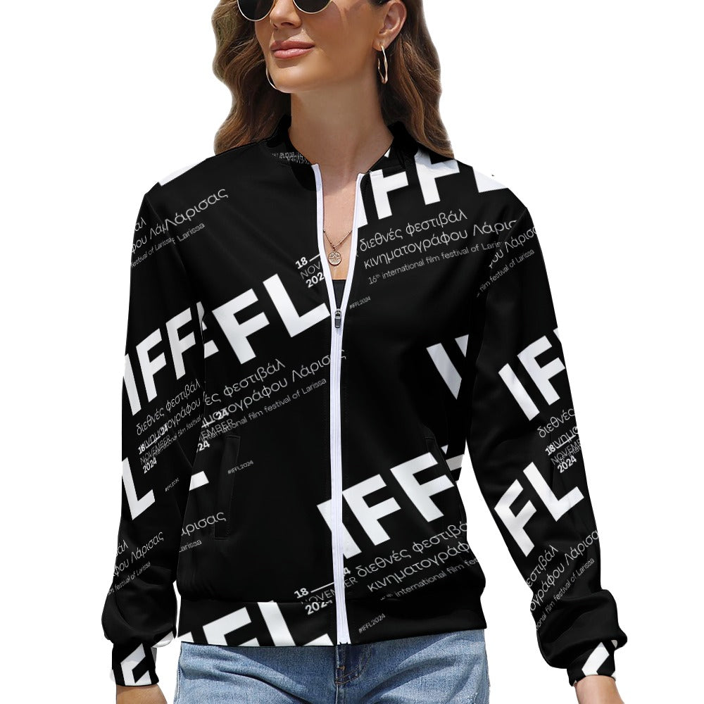 Women's Long Sleeve Zipper Jacket