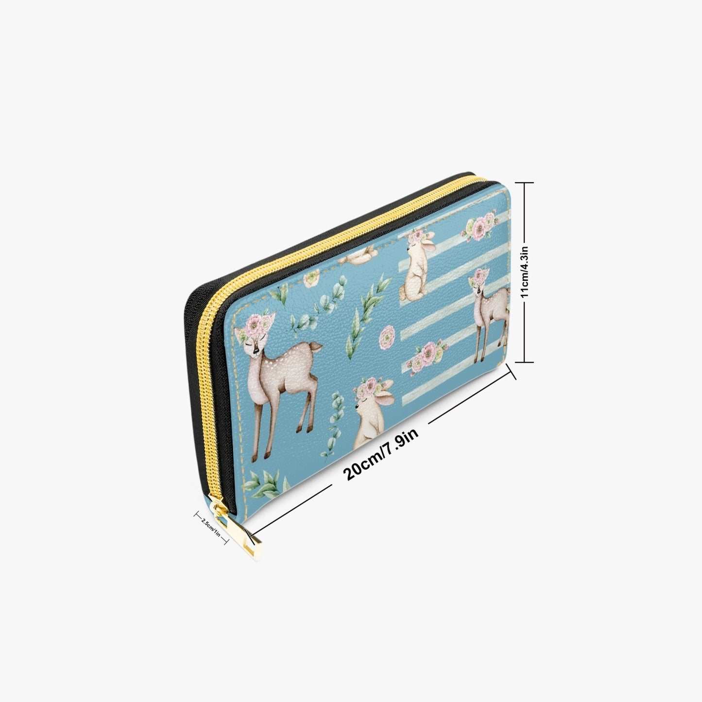 Easter Animals - Long Type Zipper Purse