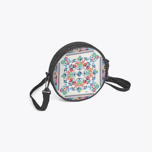 Serious stuff -  Round Satchel Bag