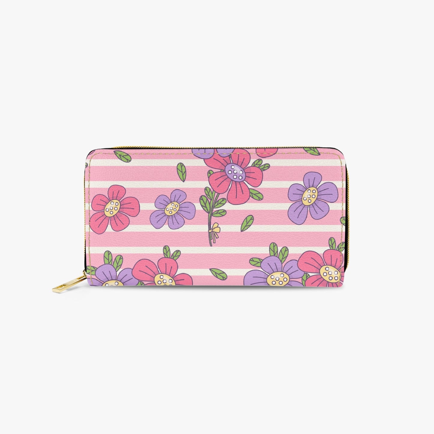Easter flowers - Long Type Zipper Purse