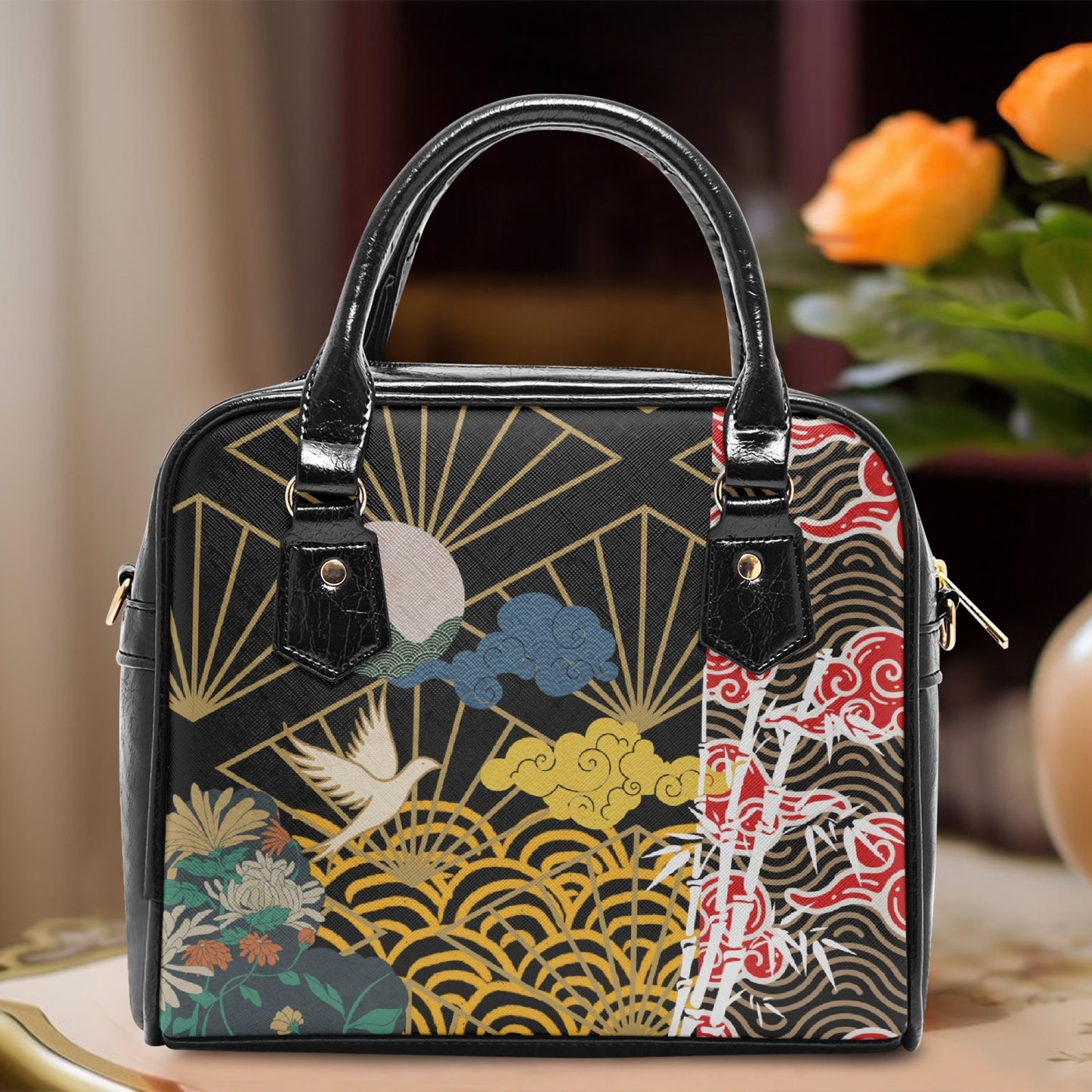 🌺 Spring Prints on black 🌷