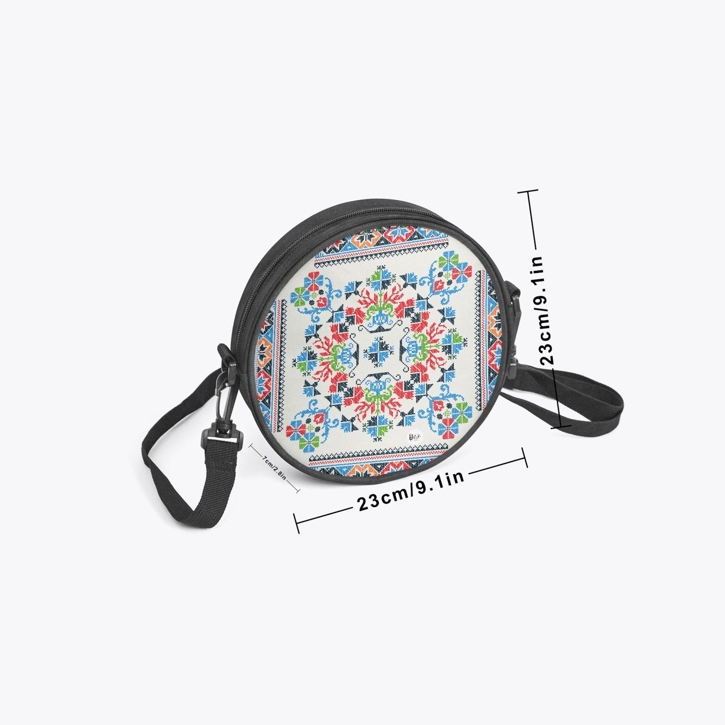 Serious stuff - Round Satchel Bag
