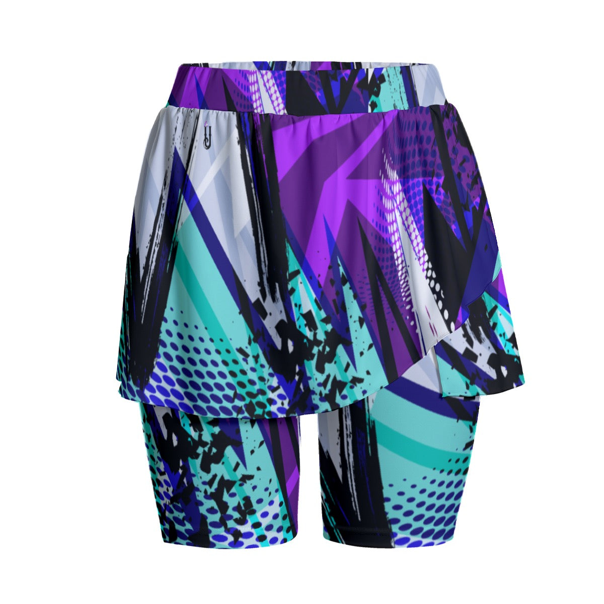 90s // All-Over Print Women's Sports Skorts