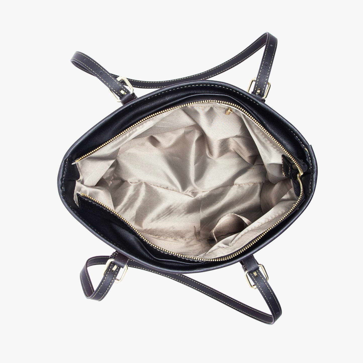 Ta tsonia ths zouglas - Medium Leather Tote Bag for Women