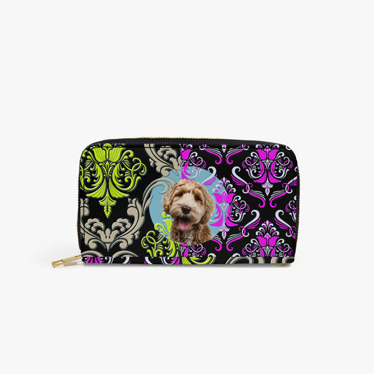 Hello this is Dog- Zipper Wallet