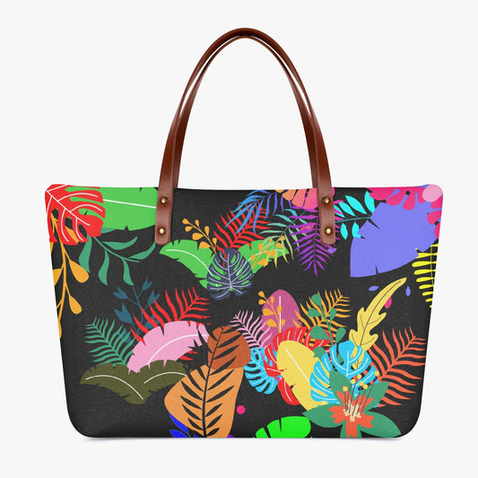 Summer jungle beach colorful nature design. Classic Diving Cloth Tote Bag